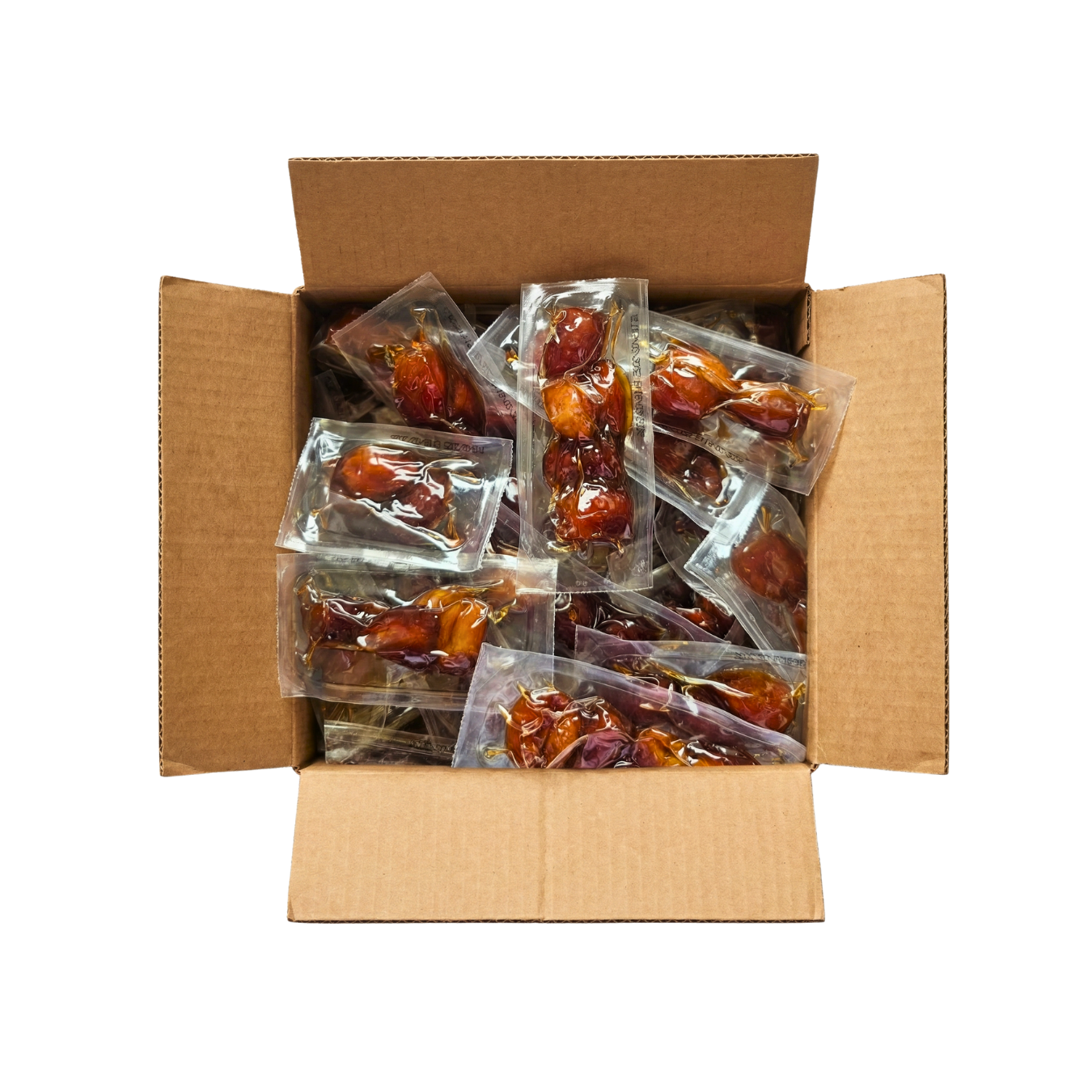 كرتون مغلفات تمر إفطار صائم (100 مغلف)