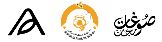 شعارات أثر ودكان العسل العُماني وصوغات مجان